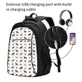 thumbnail image 2 of Fotbe Labrador Retriever Dog Mochila con Estampado y Puerto USB para Hombre y Mujer, Mochila Antirrobo, Mochila de Viaje, Mochila Escolar, Mochila Universitaria, 2 of 7