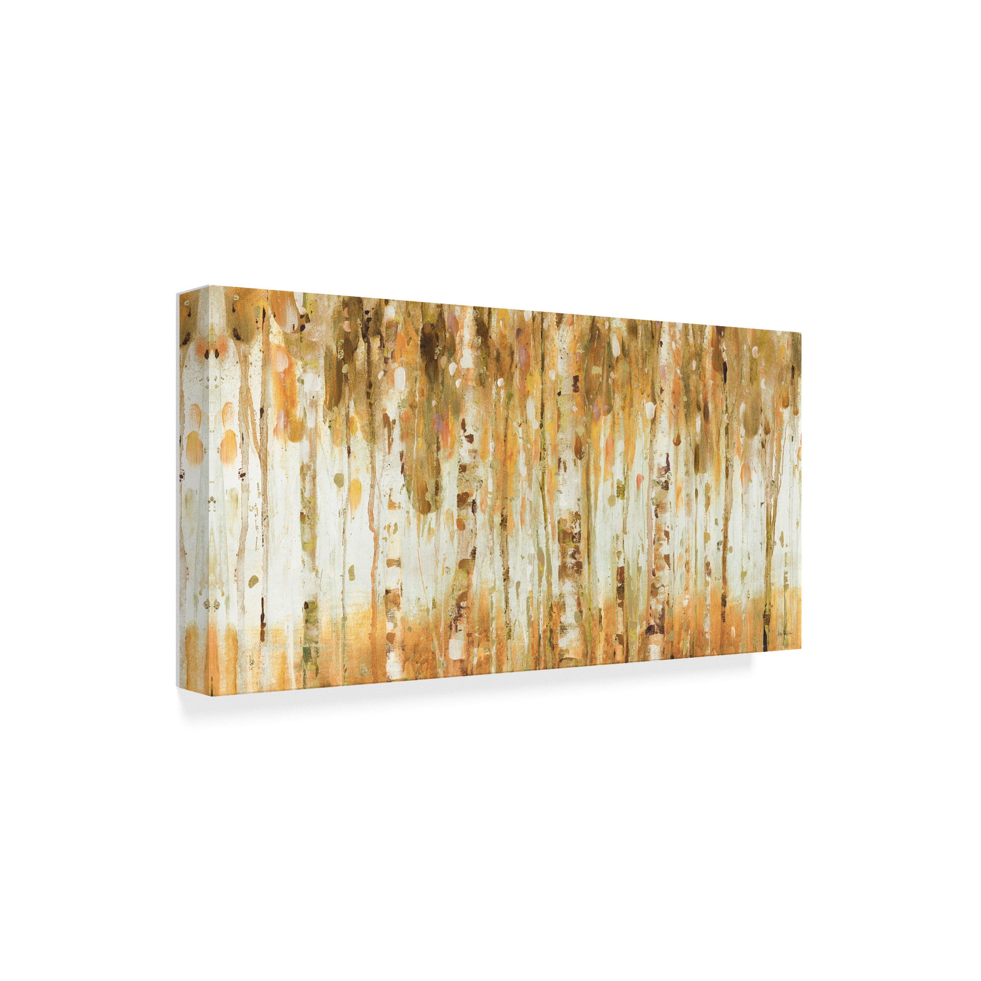 Trademark Fine Art 'The Forest I Fall Crop' Canvas Art by Lisa Audit