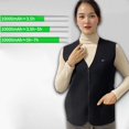 thumbnail image 4 of Chaleco de invierno de fibra de carbono con calefacción por USB ropa de para proteger eléctrica chaqueta de calefacción de temperatura ajustable Cola Abrigo chaleco con calefacción eléctrica, 4 of 8
