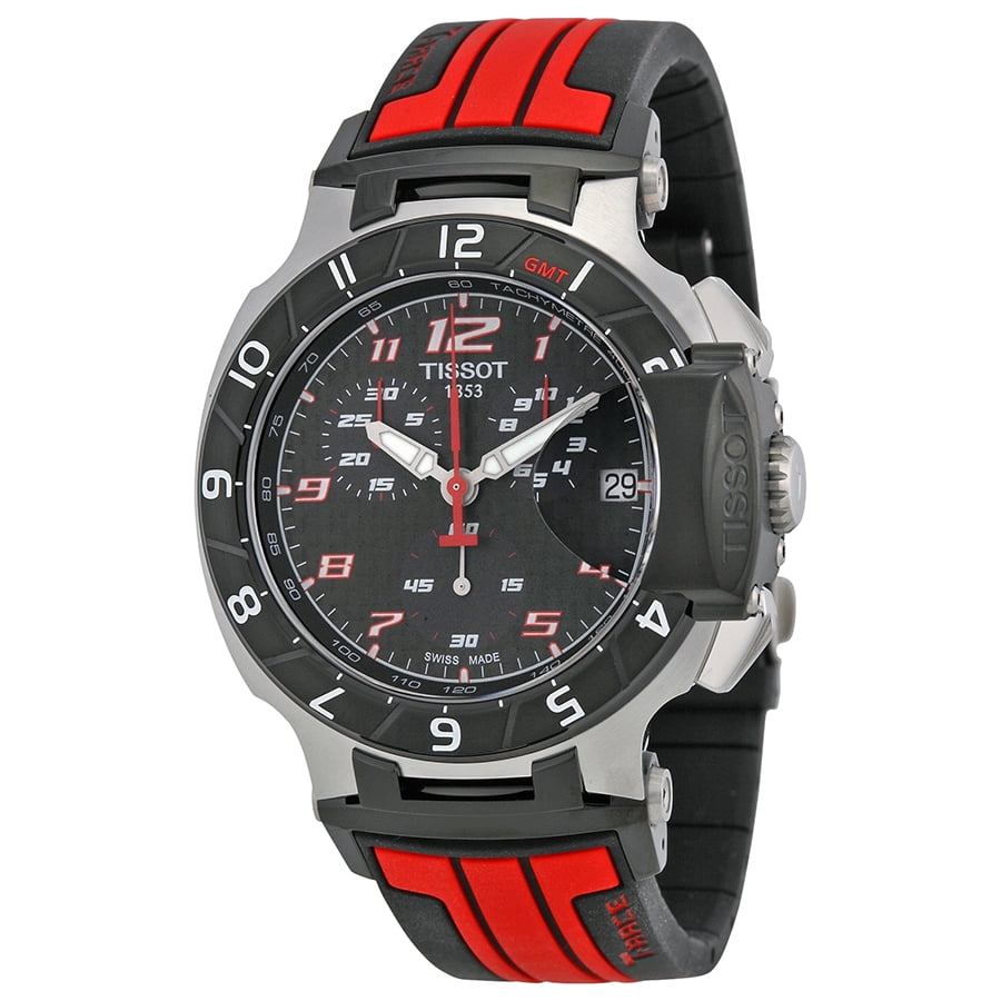 Tissot T Race Chronograph Black Dial Mens Watch T0484172720701 ...