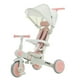 thumbnail image 1 of Triciclo JMMD Baby 7 en 1 multifuncional con asa para padres, color rosa, 1 of 6