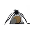 thumbnail image 1 of Bolsa de organza para regalo de joyería, bolsa para guardar dulces, bolsitas de jazmín para bodas, bolsa de gasa con malla de insectos y logotipo impreso en la boca, 1 of 5