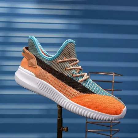 

Men‘s Lace-Up Colorblock Running Shoes