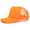 Orange, variant on Tao Sublimation Blank Trucker Hats Bulk Mesh Baseball Cap Polyester Mesh Trucker Hat For Men And Women OrangeFree Size