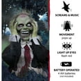 thumbnail image 5 of Haunted Hill Farm 20 in Pop-Up Animatronic Ghoul, Halloween Decor, HHFJZOMB-1LSA, 5 of 15