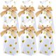 thumbnail image 1 of JJQHYC 50 Bolsas de regalo doradas con cordón, bolsitas para dulces con cinta, pequeñas bolsas para fiestas de Navidad, bodas y cumpleaños, 1 of 5