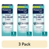 (3 pack) Monistat Instant Itch Relief Cream for Women, Maximum Strength Feminine Itch Care, 1 oz