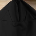 thumbnail image 7 of Girls Full Zip Cropped Hoodie, Long Sleeve Sweatshirt with Sleeve Tie Bow Details, Casual Daily Wear for Kids| Akmoler,Black 5-6 Years, 7 of 7