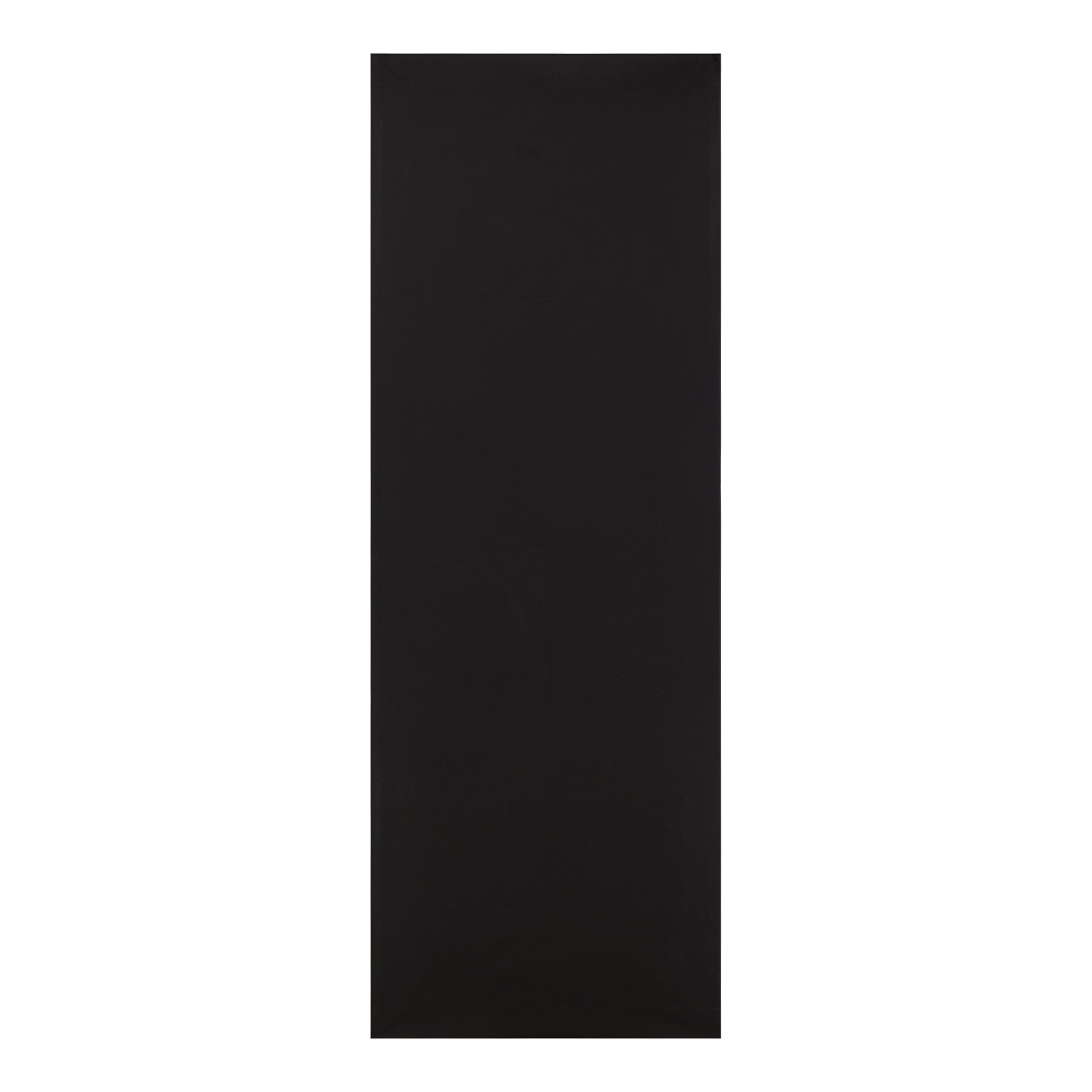 Mainstays Black Solid Blackout Rod Pocket with Back Tabs Curtain Panels 4PC Set, Set of 4, 30" W x 84" L