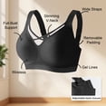 thumbnail image 6 of PNTUTB Plus Size Jelly Bra for Women,Lightweight Comfortable Push-Up Bra Flattens Large Breasts Wire-Free Seamless Bra, 6 of 6