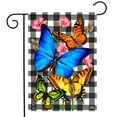 thumbnail image 2 of Briarwood Lane Spring Garden Flag 12x18 For Outdoor Checkered Butterflies For Spring Garden Flag Flags For Outside, 2 of 4