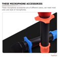 thumbnail image 3 of PEACNNG 10pcs Anti-Rolling Microphone Rubber Rings for, 3 of 7