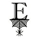 thumbnail image 1 of Decoraciones de Halloween, Adornos de Halloween, Regalos de Halloween, Etiqueta colgante decorativa de 26 letras de Halloween, Etiqueta colgante de araña con colgante, 1 of 4