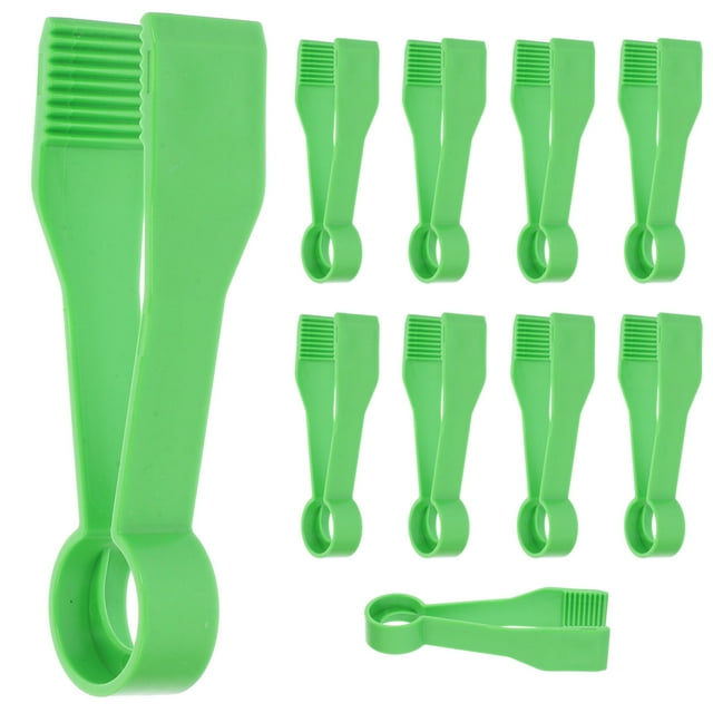 Miangastore 10Pcs Plastic Tweezers Toy Fine Motor Tweezers Toys Kid Insect Catching Clips Plastic Insect Clips
