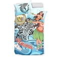 thumbnail image 4 of Juego de cama Hawai - Polinesia Niñas con tiburón, 4 of 4