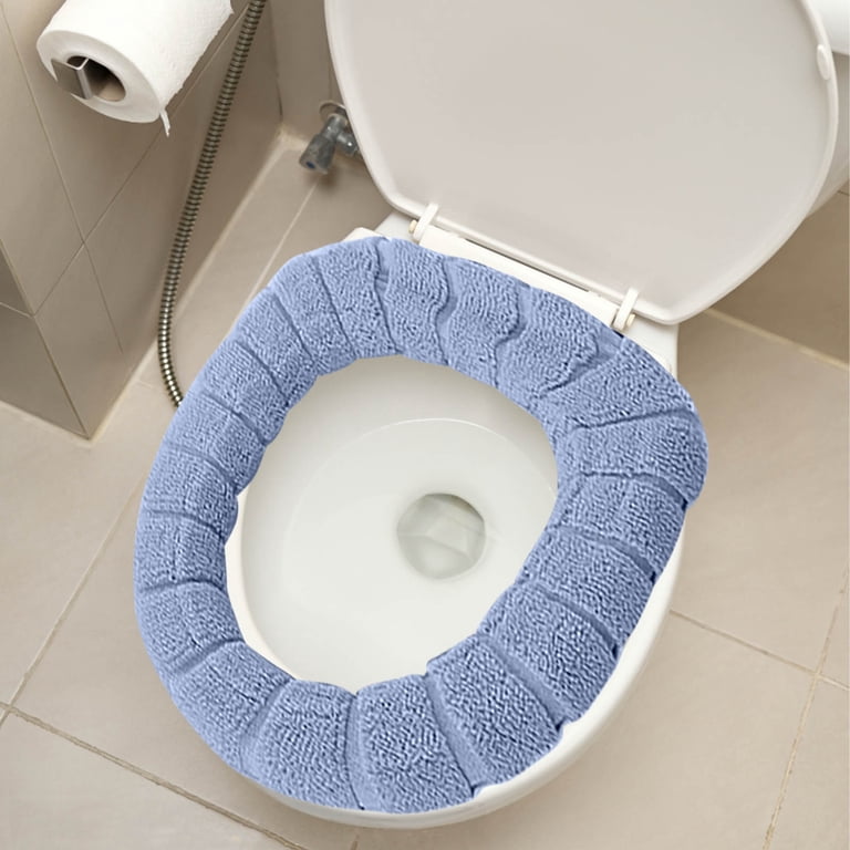 toilet seat cover Bathroom Warmer Toilet Seat Clot... – Grandado toilet seat cover Bathroom Warmer Toilet Seat Clot... – Grandado