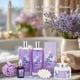 thumbnail image 2 of Set de regalo de spa Lily Roy Pampering, 8 unidades, color lavanda, para mujer, 2 of 8