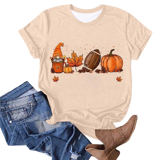 Fiudx Liquidación de Ahorros de Verano Camisa de Pollo de Moda para Mujer Linda Granja Camisetas Mamá Causal Manga Corta Camisetas Tops Blusas