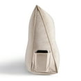 thumbnail image 5 of Triangle Headboard Wedge Cushion, King Size 20" x 76" x 8", Beige, 5 of 5
