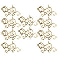 thumbnail image 2 of segolike 10pcs Flower Flatback Embellishments for DIY Wedding Crafts, 2 of 9