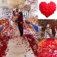 thumbnail image 1 of Silk Rose Petals Wedding Decoration Artificial Rose Petals Rose Flowers, 1 of 4