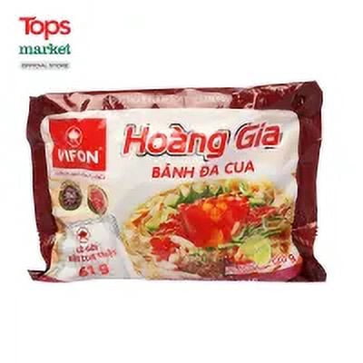 Royal Instant Brown Rice Noodles With Natural Crab 1 box x 18 packs x 120gram/each