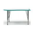 thumbnail image 5 of Tot Mate Versa Kid's School Desk Adjustable Height Table, Short Size, Ocean, 14 - 23" H, Large Curve, 5 of 5