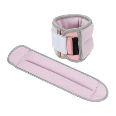 Ankle Weights, Leg Weight Straps Adjustable 1lbs Ankle Weight Sets, Light Purple