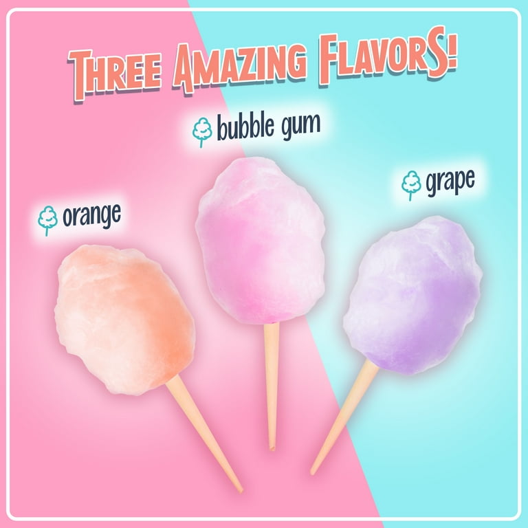 Nostalgia CCFS300 Cotton Candy Flossing Sugar, Grape, Pink