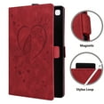 thumbnail image 4 of Dteck Case for Samsung Galaxy Tab A 8.0" SM-T290 T295 (2019 Released) 8-inch,Shockproof Butterfly PU Leather Patterned Card Holder Wallet Folio Rubber Kickstand Hybrid Cover,Red, 4 of 6