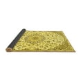 thumbnail image 2 of Ahgly Company Indoor Rectangle Medallion Yellow Traditional Area Rugs, 2' x 4', 2 of 4