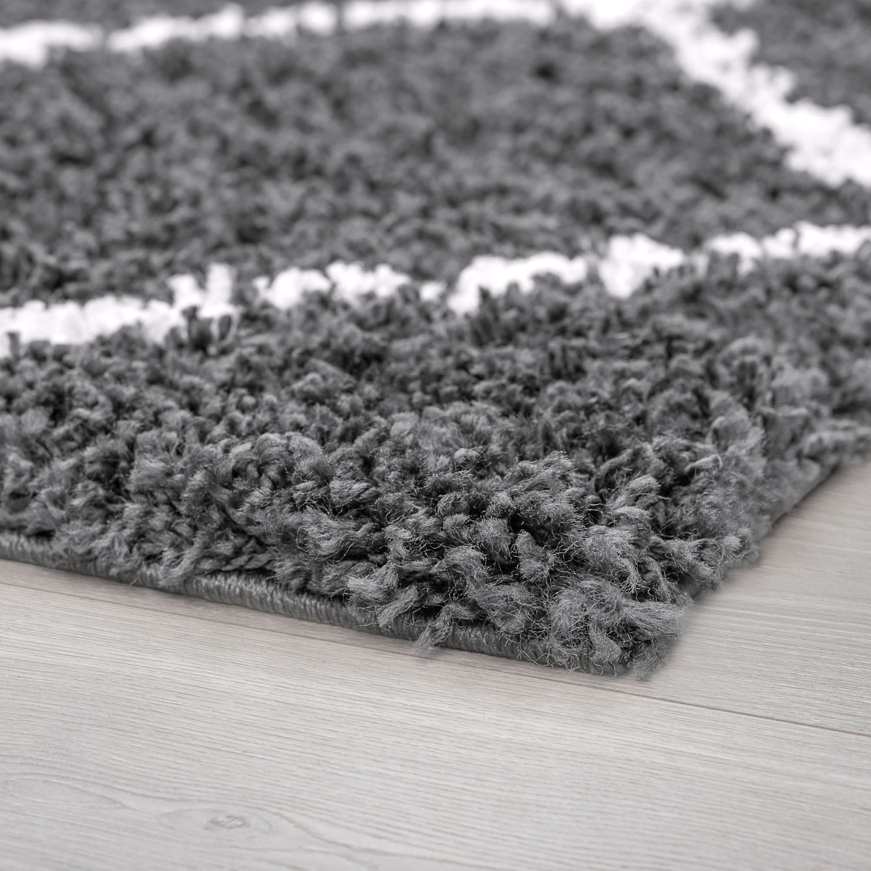 5x8 Modern Gray Area Rugs for Living Room | Bedroom Rug | Dining Room Rug | Indoor Entry or Entryway Rug | Kitchen Rug | Alfombras para Salas 5'3'' x 7'3''