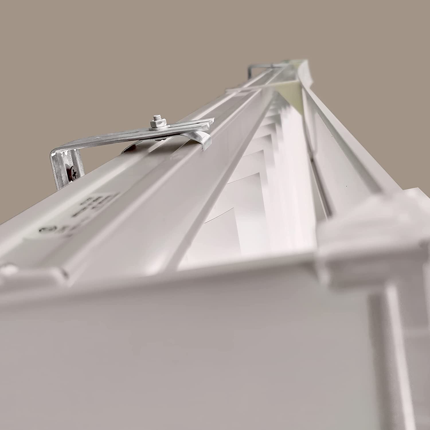 Echoer Vertical Blind Window Blinds, White 78 " x 84"