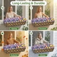 thumbnail image 5 of 36'' Deck Railing Planter Set with Coco Coir Liner, Large 4 Pcs Metal Deck Railing Planter Window Boxes for Outdoor Balcony, Porch, Patio, and Fence Rail, 5 of 18