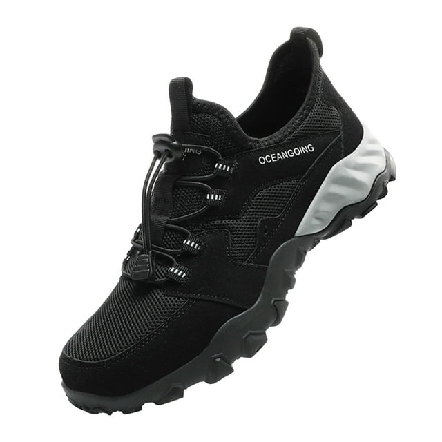Espadrilles pour Hommes Été en Maille Respirante Chaussures de Randonnée Confortables Plein Air Voyage Mode Décontractées Sport Marche Chaussures
