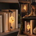 thumbnail image 3 of QISIWOLE Hanging Owl Shelf Lamp, Animal Book Light Decorative LED Ornament, 3.94 x 1.97 in Iron, for Bookshelf Reading Nook and Desk Decor, 3 of 6