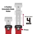 thumbnail image 2 of Swiss Tech 22-piece Extendable  Scraper Set, 2 of 6