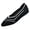 B-Black, variant on Women's Pointed Toe Mesh Ballet Flats Slip-On Low Wedge Dress Shoes for Wedding
