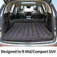thumbnail image 6 of SUV Air Mattress: Inflatable Car Air Mattress for Camping, Flocking Car Bed with Air Pump And 2 Pillows, Portable Sleeping Pad Mattress for Home Car Travel Camping Black, 6 of 11