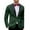 07-Dark Green, variant on oqasdz Mens Suit Jacket Tailored Collar Slim Fit Comfortable for Business Party Wedding Evening Casual Stylish Coat Top,Size M