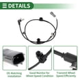 thumbnail image 4 of Unique Bargains ABS Wheel Speed Senor ABS Sensor Anti-lock Braking System Sensor for Mazda CX-7 2007-2012 No.L2064370XB Front Right, 4 of 7