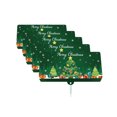 thumbnail image 2 of Christmas Red Envelope Money Box 10 Slots 10 Cards Holiday Gift Storage Box Thick Durable Paper Festive Santa Sleigh Tree Design | Party Surprise Game Prop Family Gift Organizer, 2 of 2