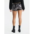 thumbnail image 3 of No Boundaries Sequin Hot Shorts, 2.5'' Inseam, Women's, 3 of 5