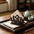 thumbnail image 5 of Luoshdecor Napkin Holder for Table,Wood Flower Cutlery Napkin Holder for Tables,Decorative Napkin Holder for Kitchen, Countertop,Dining Room, 5 of 7