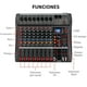 thumbnail image 5 of Mezcladora Mixer Xtuga CT80X-USB 8 Canales 16 Efectos, 5 of 7