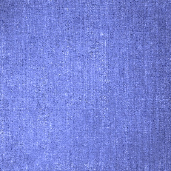 Ahgly Company Machine Washable Indoor Square Oriental Blue Industrial Area Rugs, 4' Square