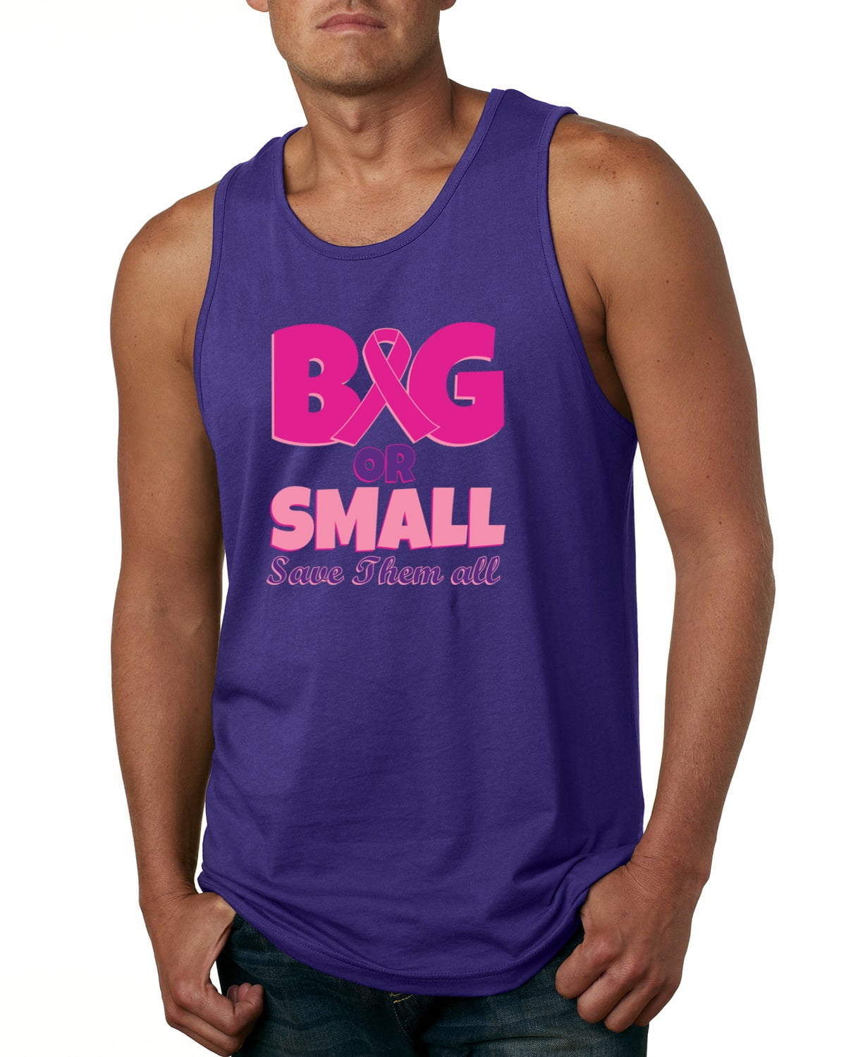 Wild Bobby Big Or Small Save Them All Mens Breast Cancer Awareness Graphic Tank Top Walmart Com Walmart Com Wild Bobby Big Or Small Save Them All Mens Breast Cancer Awareness Graphic Tank Top Walmart Com Walmart Com
