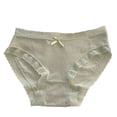 thumbnail image 4 of 3 Pack Woman Underwear Hipster Mid Waist Full Coverage Strech Ladies Panties,Green,L, 4 of 4