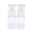 thumbnail image 1 of 5x2 uds botellas vacías con bomba de vacío Strade Fareast Limited envases cosméticos de viaje 15ml 6 piezas, 1 of 8