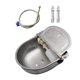thumbnail image 4 of Bebedero Automático para Vacas, Bebedero para Ganado, Dispensador de Bebedero de Acero Inoxidable, Estación de Agua con Válvula de Flotador para Lecho Con Orificio y Tubería, 4 of 8